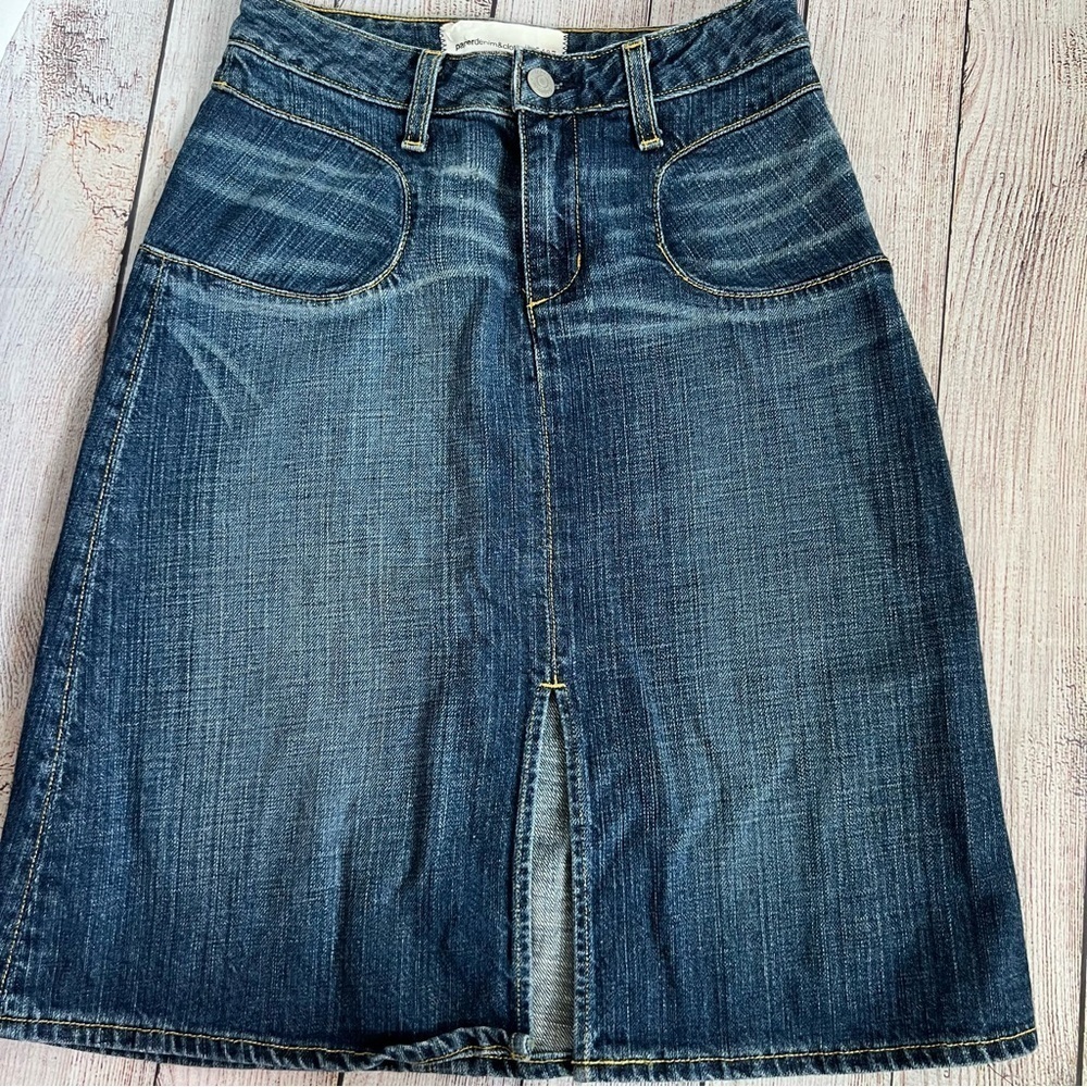 Paper Denim  Cloth Denim Skirt 23